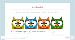 Desktop Screenshot of leedsbookclub.com